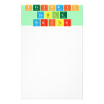 Periodic
 Table
 Writer  Stationery