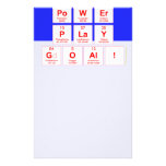 ITS A
 POWER
 PLAY
 GOAL!  Stationery