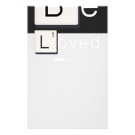 Be
 Loved  Stationery