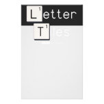 Game
 Letter
 Tiles  Stationery
