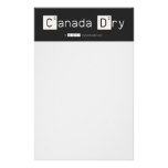 Canada Dry  Stationery