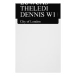 LUWCAS THELEDI DENNIS  Stationery