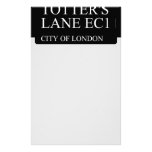 totter's  lane  Stationery