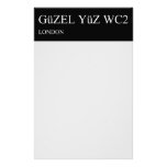 güzel yüz  Stationery