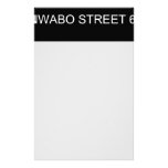SONWABO STREET  Stationery