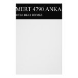 06 MERT 4790  Stationery