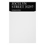 Jocelyn  Street  Stationery