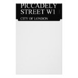 piccadely Street  Stationery