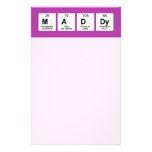 maddy  Stationery