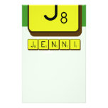 J
 JENNI  Stationery
