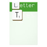 Game
 Letter
 Tiles  Stationery