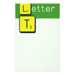 Game
 Letter
 Tiles  Stationery