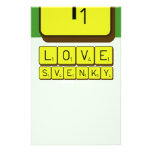 i
 love 
 svenky  Stationery