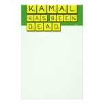 bE happy..... :)
     Kamal
 has been
 dead..... :'(  Stationery