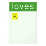 'Nolla 
 loves
 Popcat'  Stationery