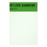 hustlers bangkok  Stationery