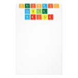 Periodic
 Table
 Writer  Stationery