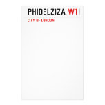 PHIDELZIZA  Stationery