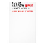 South  harrow  Stationery