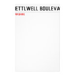 Upper Kettlwell Boulevard  Stationery
