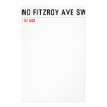 Pat and fitzroy Ave sw  Stationery