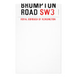 BROMPTON ROAD  Stationery