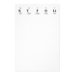 Portfolio  Stationery