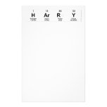 Harry  Stationery