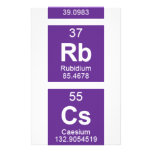 H
 Li
 K
 Rb
 Cs
 Fr  Stationery