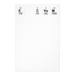 Taste the Chemistry  Stationery