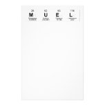 muel  Stationery