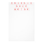 Periodic
 Table
 Writer  Stationery