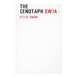 the cenotaph  Stationery