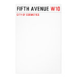 Fifth Avenue  Stationery