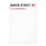 Baker street  Stationery