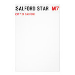 Salford star   Stationery