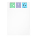  tabla  Stationery