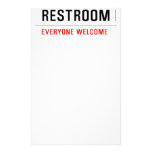 Restroom  Stationery