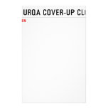 Tory Burqa Cover-up close  Stationery