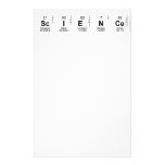 Science  Stationery