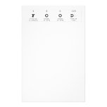 food  Stationery