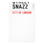 Street  Snazz  Stationery