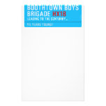 boothtown boys  brigade  Stationery