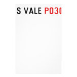 Keats Vale  Stationery