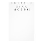 Periodic
 Table
 Writer  Stationery