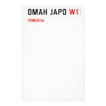 omah japo  Stationery