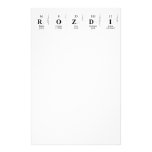 DROZDIK  Stationery