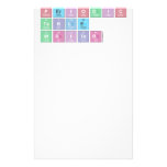 Periodic
 Table
 Writer  Stationery
