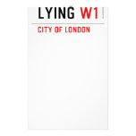 Lying  Stationery