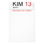KIM  Stationery
